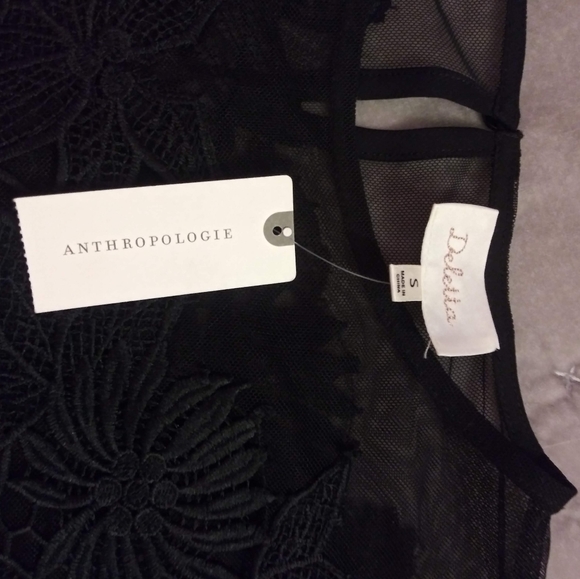 Deletta Anthropology peplum blouse - Picture 6 of 7